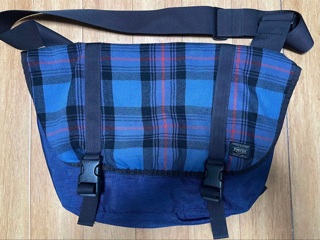 HEADPORTER　エリオットタータン　メッセンジャー　ショルダー　バック ショルダーバッグ エルソリタリオ E.S. タクティカル フォレスト