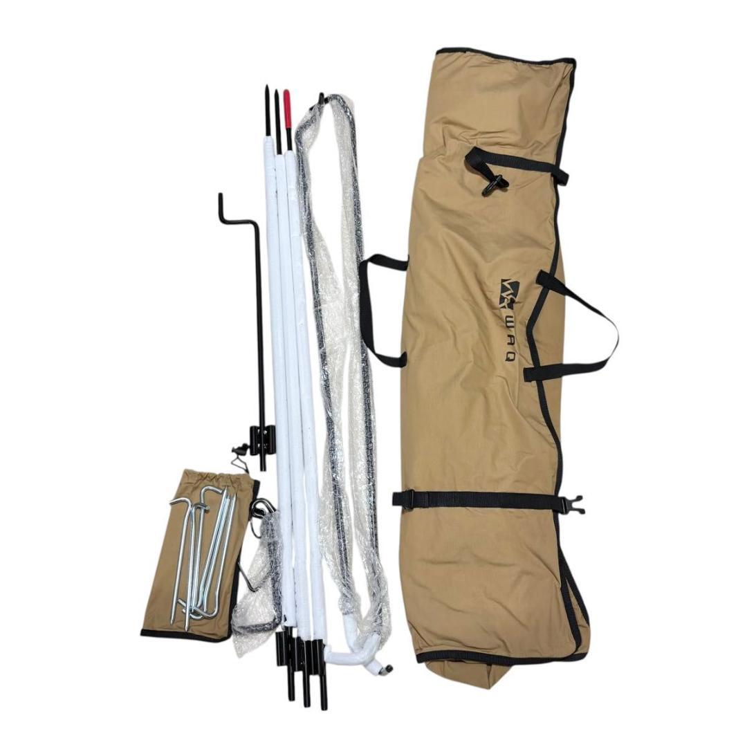 WAQ 焚き火陣幕 TC タンカラー