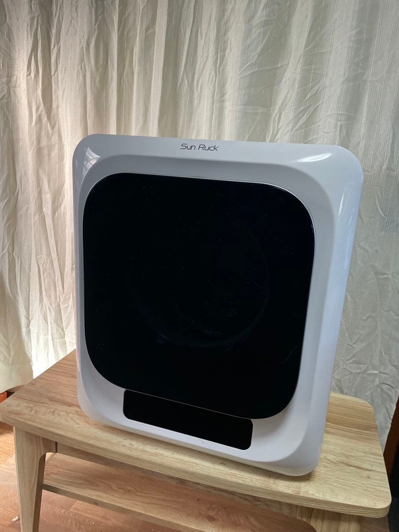 ZACK430 Sun Ruck 衣類乾燥機 3kg 衣類乾燥機 小型 3kg UV除菌 脱臭 自動短縮機能 工事不要 タッチパネル