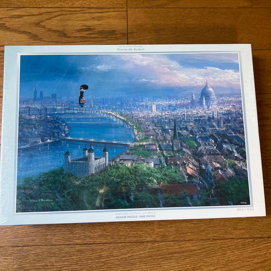 【新品・未開封】Disney メリー ポピンズ パズル &専用パネル