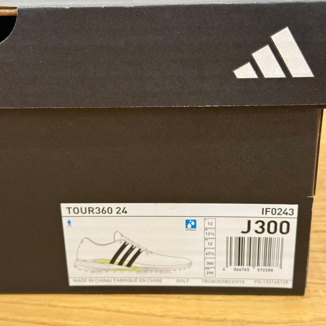 アディダス ツアー360 24 IF0243 ゴルフシューズ 30.0cm