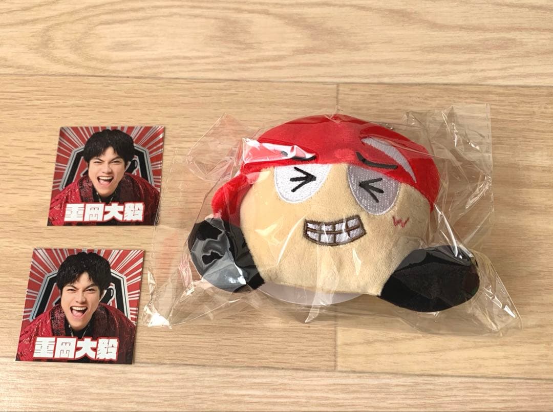 新品未開封 WESTꓸ ハピぬい ぶら下げるヤツ 重岡大毅 ステッカー