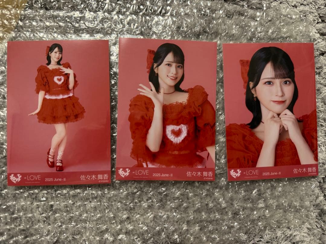 佐々木舞香】イコラブ 生写真 コンプ とくベチュ、して歌唱衣装 - メルカリ