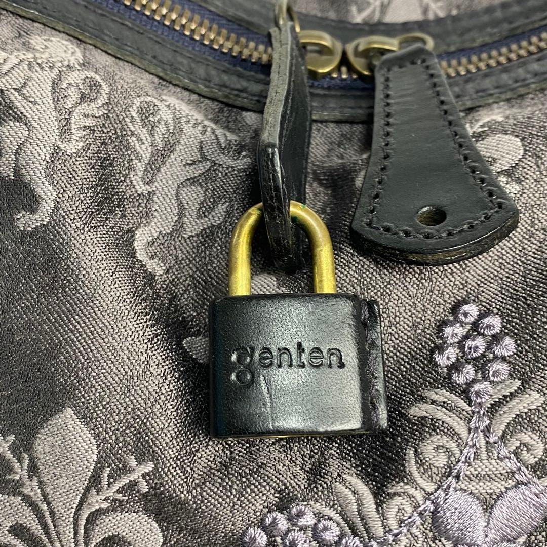 まつり 発送再開様専用ゲンテン ボストンバッグ モノグラム ジャガード