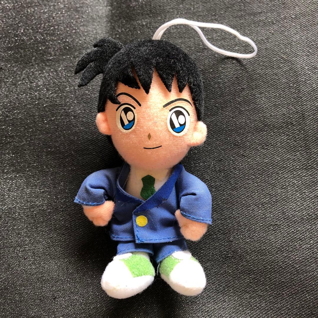 年代物 レア 名探偵コナン 工藤新一 毛利蘭 ぬいぐるみ 制服 帝丹高校