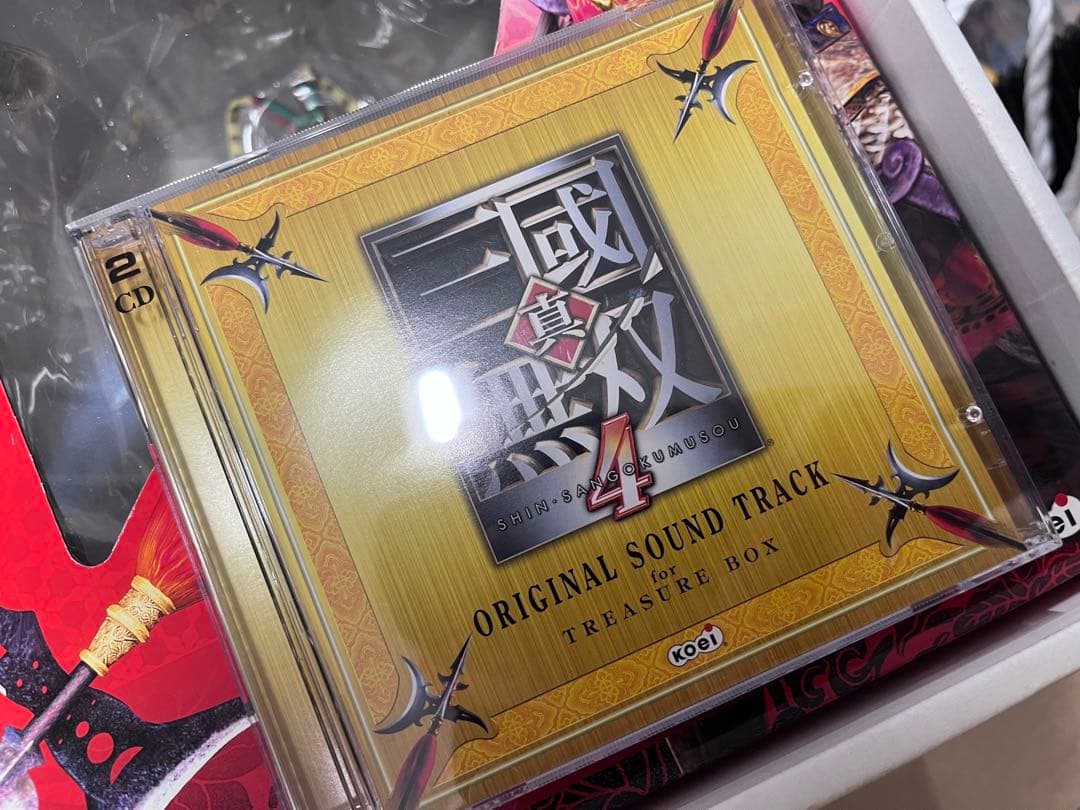 真・三國無双4 トレジャーボックス 無双フィギュア 呂布 サウンドトラック