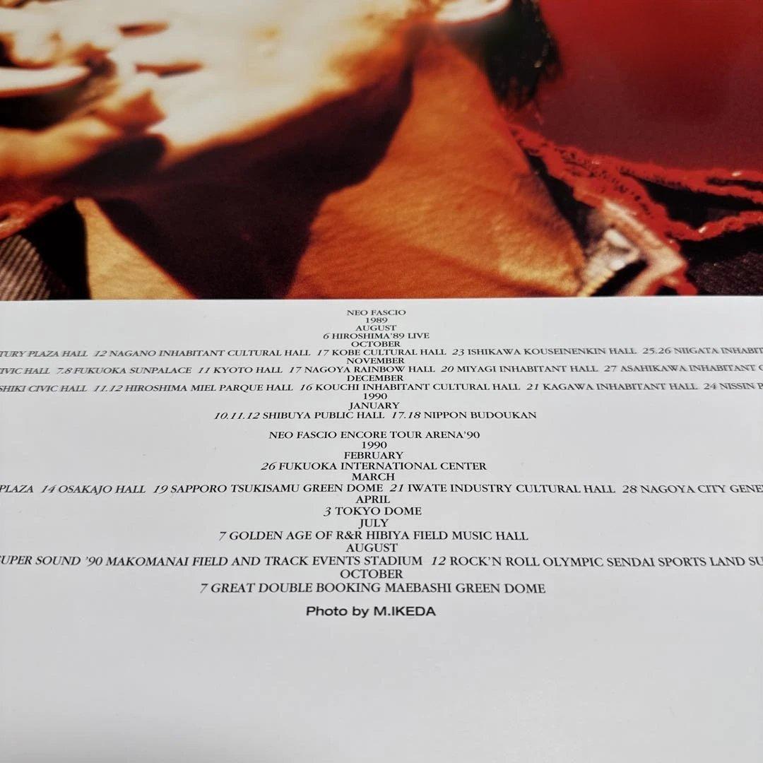 氷室京介1998年壁掛けカレンダー