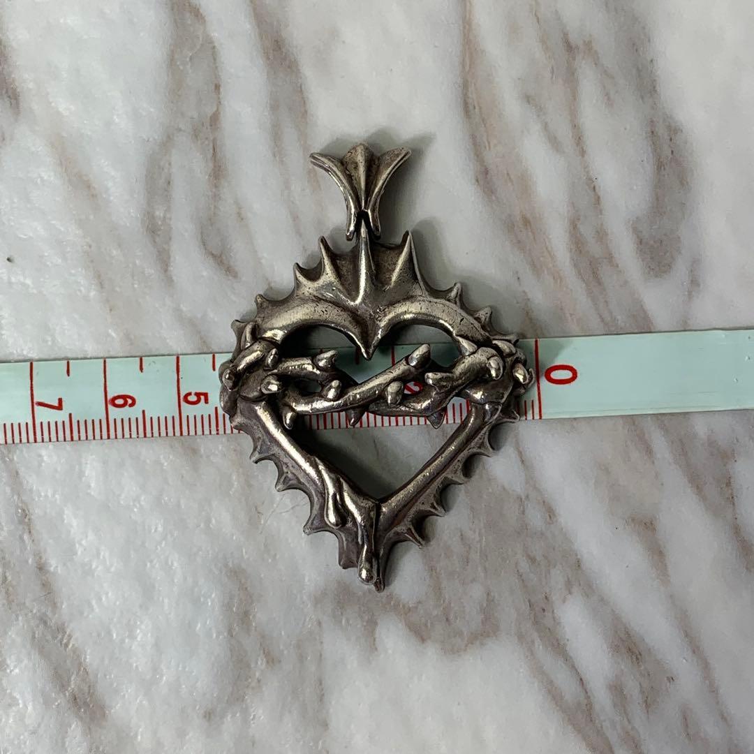 アクセサリー 33.9g KING BABY silver925 heart pendant