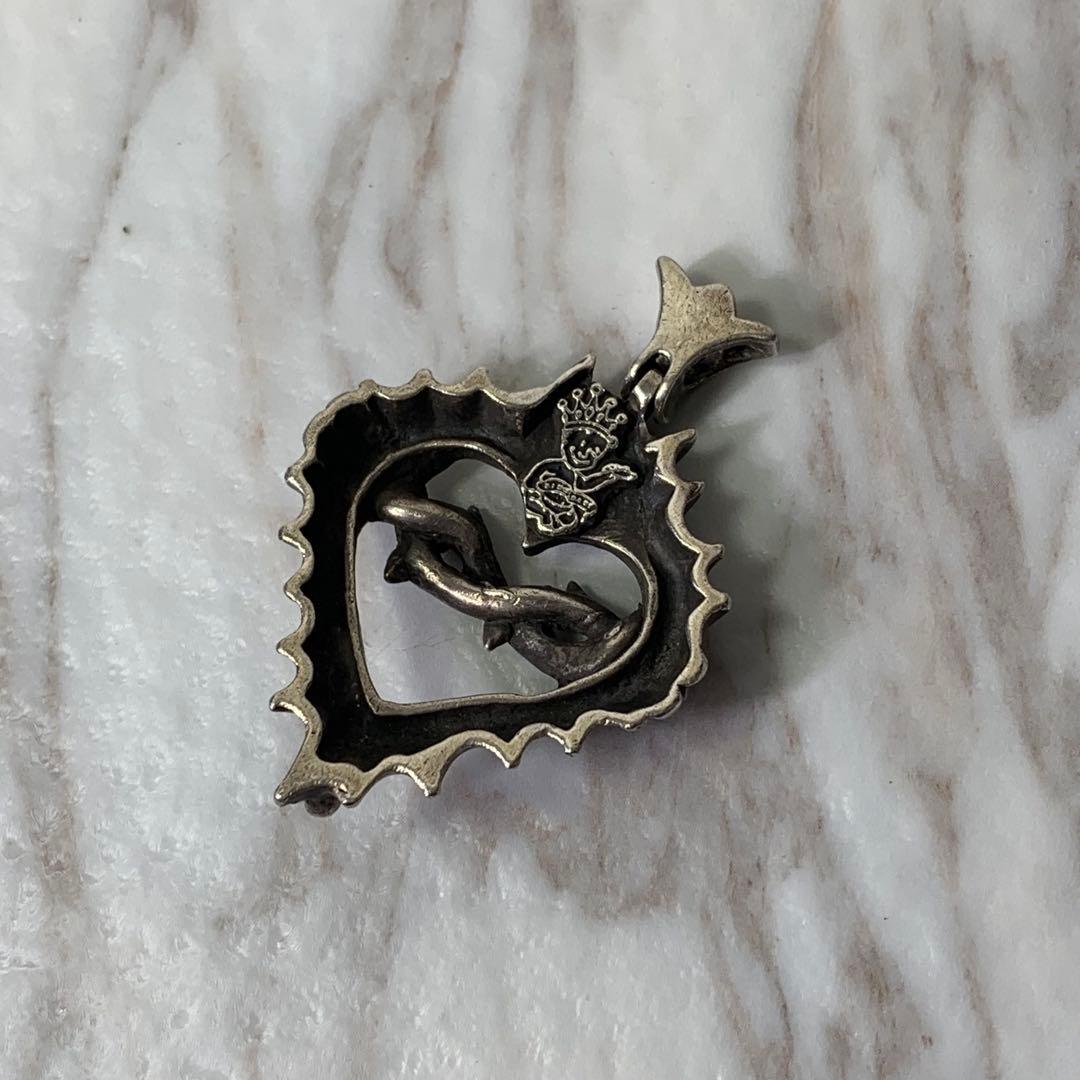 アクセサリー 33.9g KING BABY silver925 heart pendant