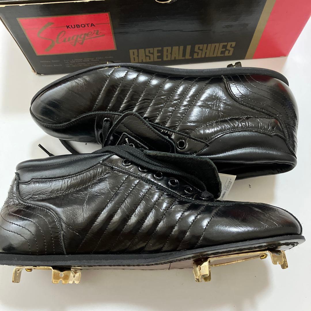 久保田スラッガー 野球スパイク 天然皮革 ベースボールシューズ 27.5cm