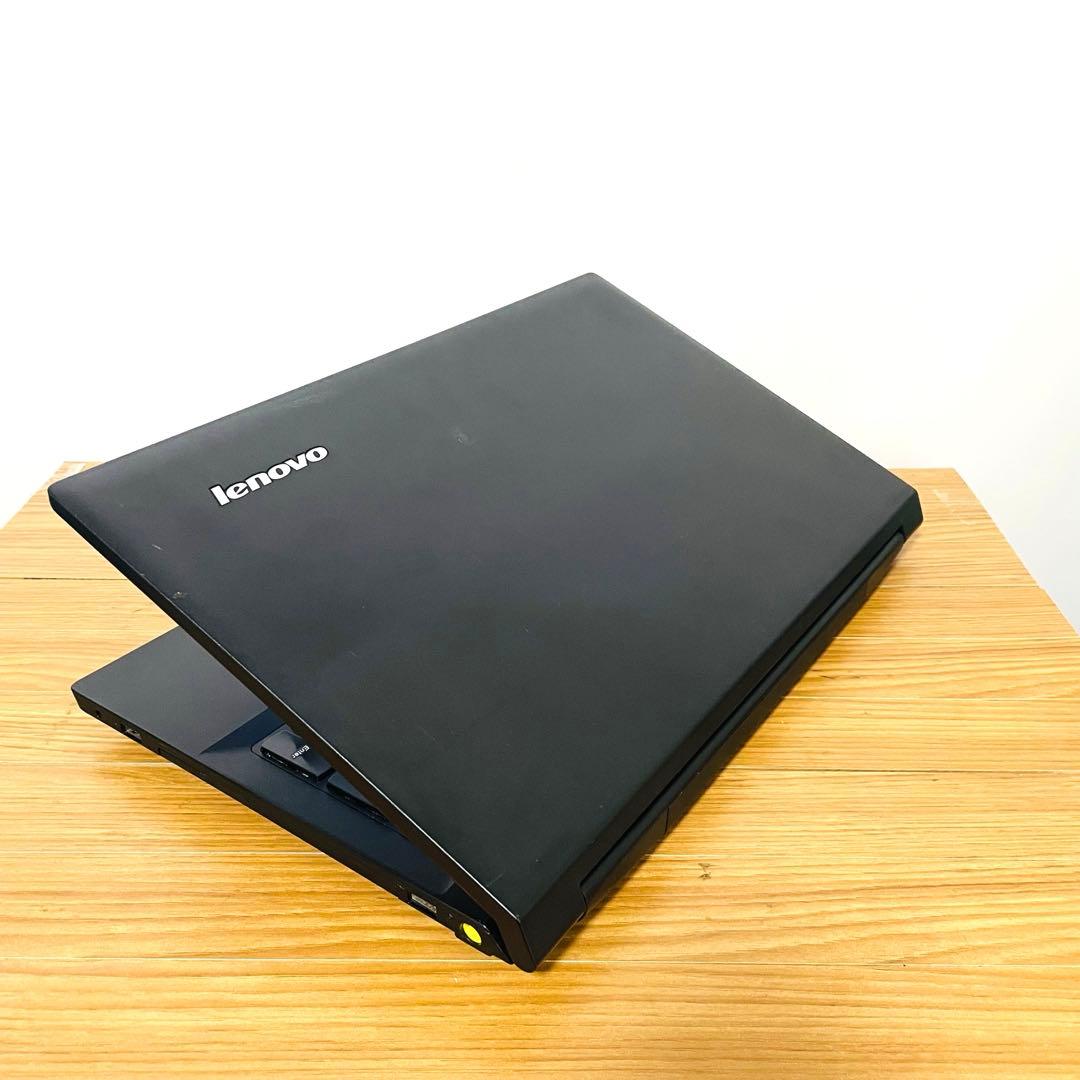 レノボブラックノートパソコン 大容量750ギガオフィスDVD① | 激安通販