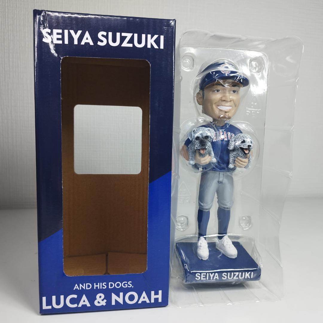 鈴木誠也 シカゴ・カブス ボブルヘッド 非売品 新品 2025 犬 い I076