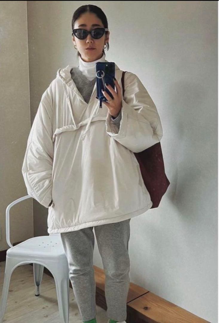 ザハイライツthe highlights overアノラックパーカー/ホワイト - メルカリ