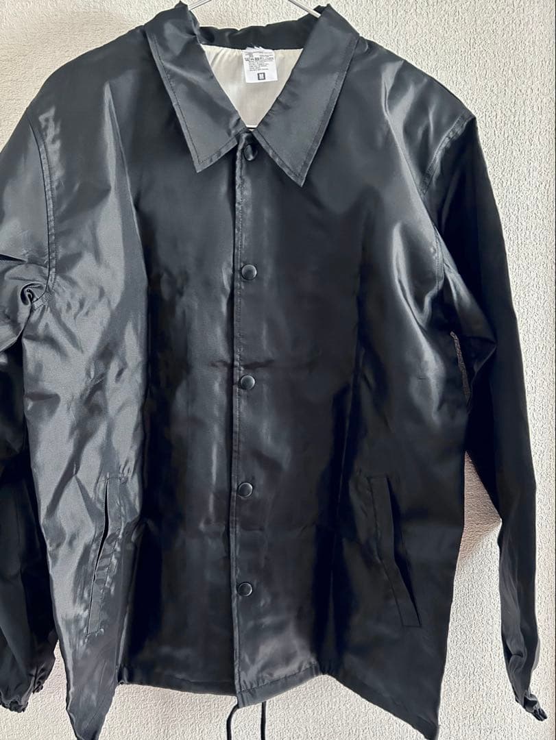 CHAQLA. 開放黒コーチジャケット