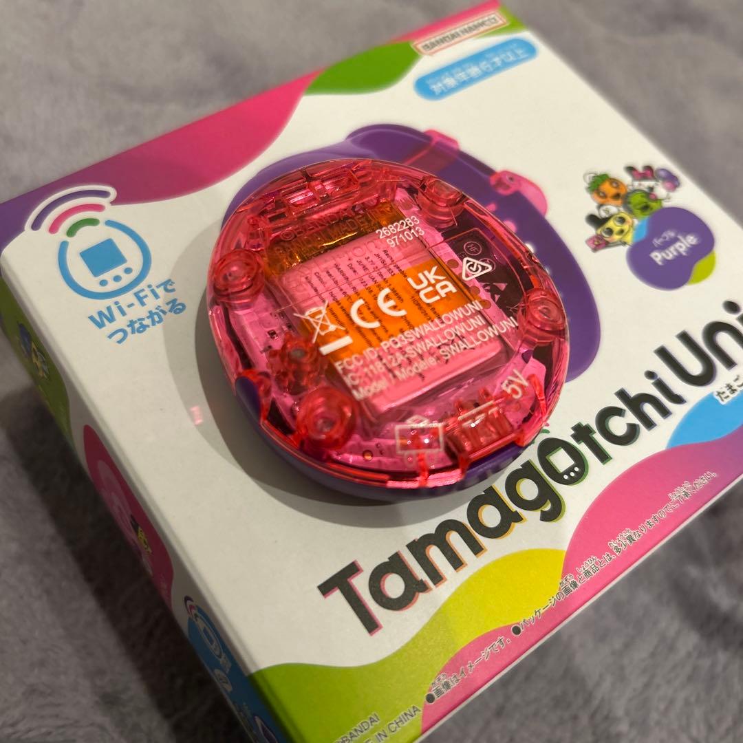 ✨たまごっち✨uni　ユニ　パープル　本体　箱つき　中古品