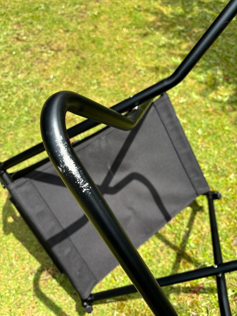 snow peak ガーデンFDチェア ブラックFES-088