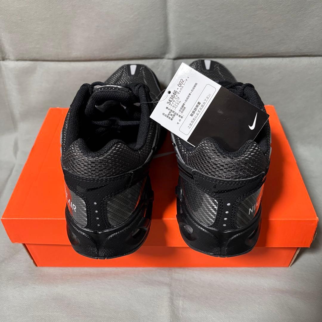 ナイキ エアマックス トーチ4 ブラック シルバー 黒 27.5 - メルカリ