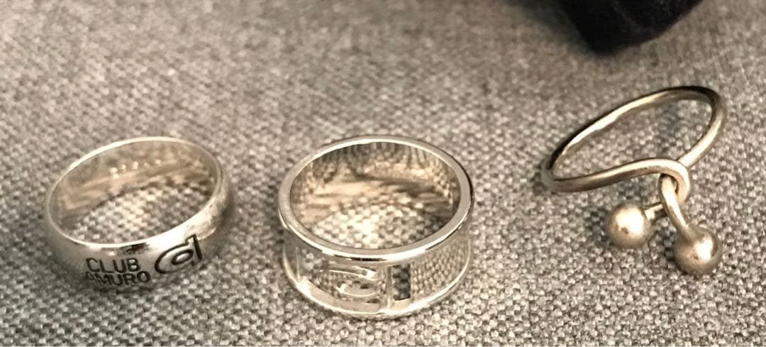 安室奈美恵　激レア　ファンクラブ限定　リングセット