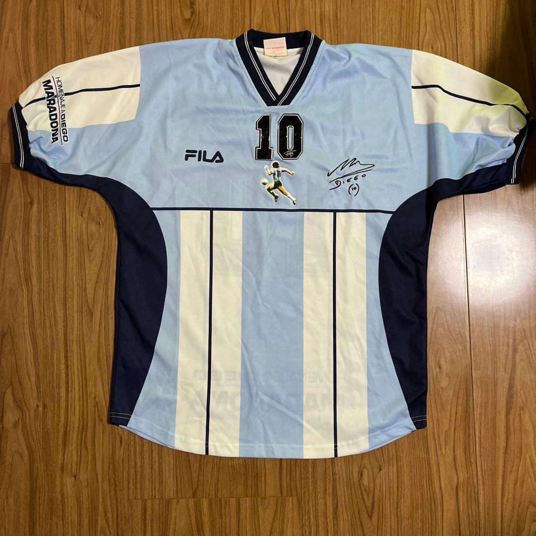 マラドーナ引退記念試合 記念ユニフォーム - メルカリ