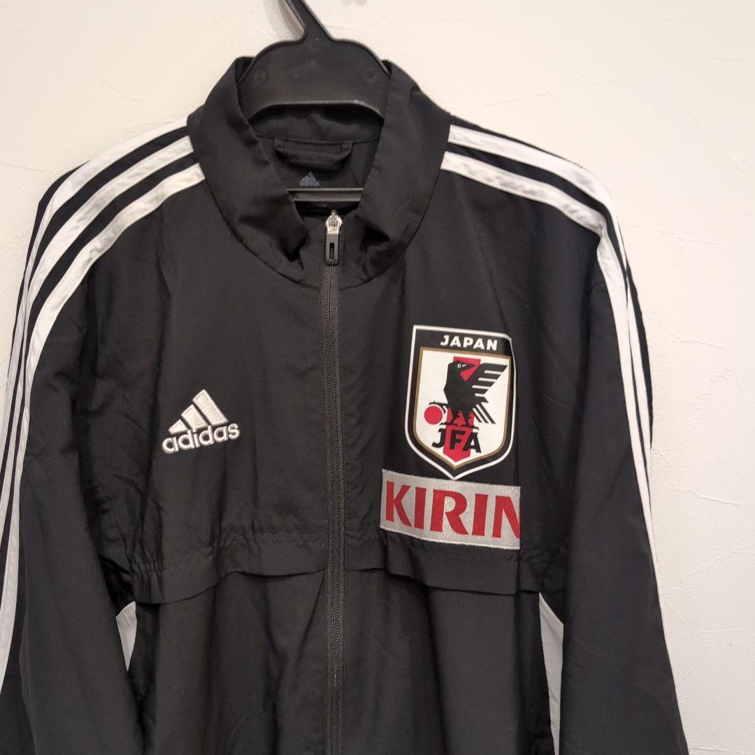 adidas 日本代表 ピステ・ウィンドブレーカー ブラック Мサイズ - メルカリ