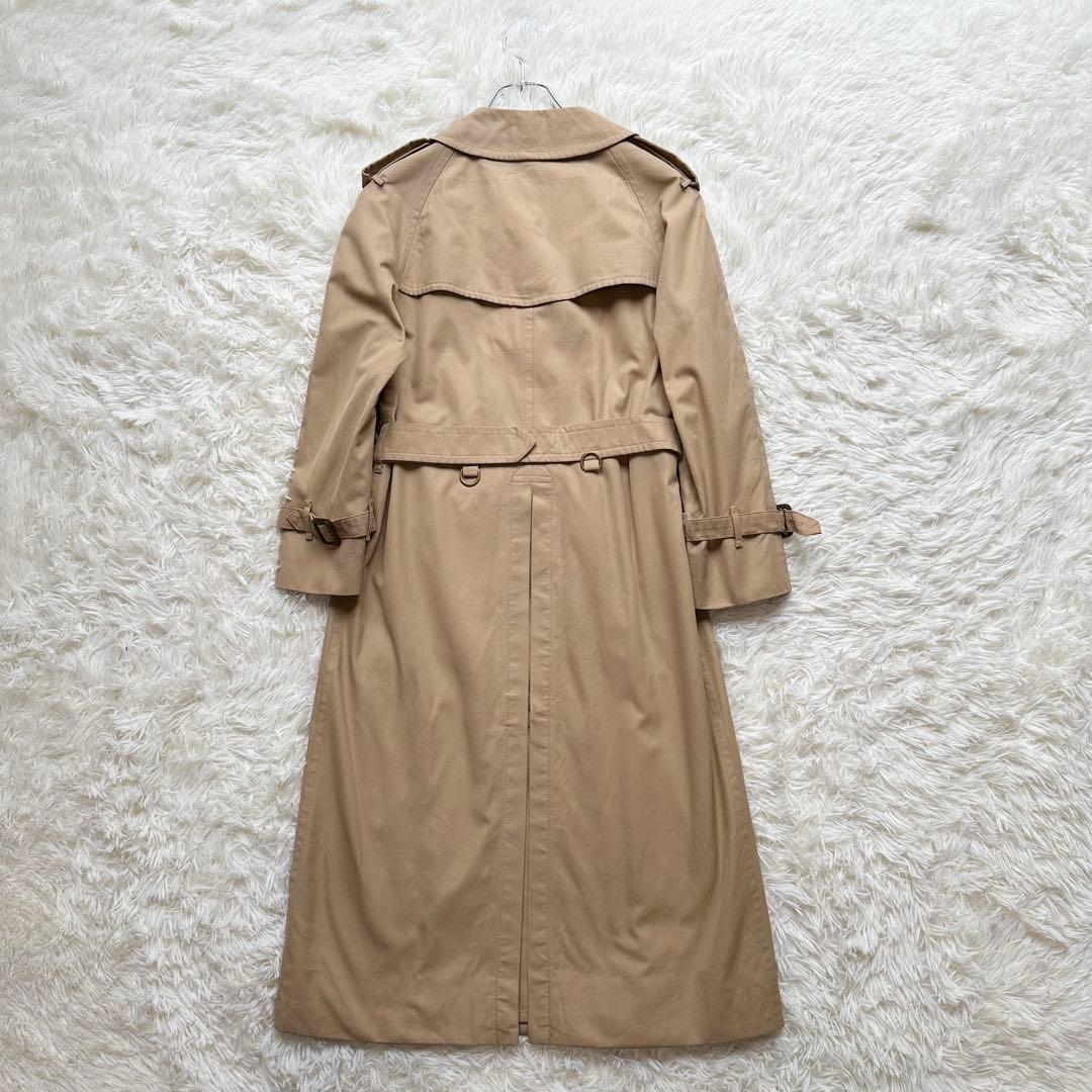 バーバリー 白タグ トレンチコート ハニーベージュ ノバチェック