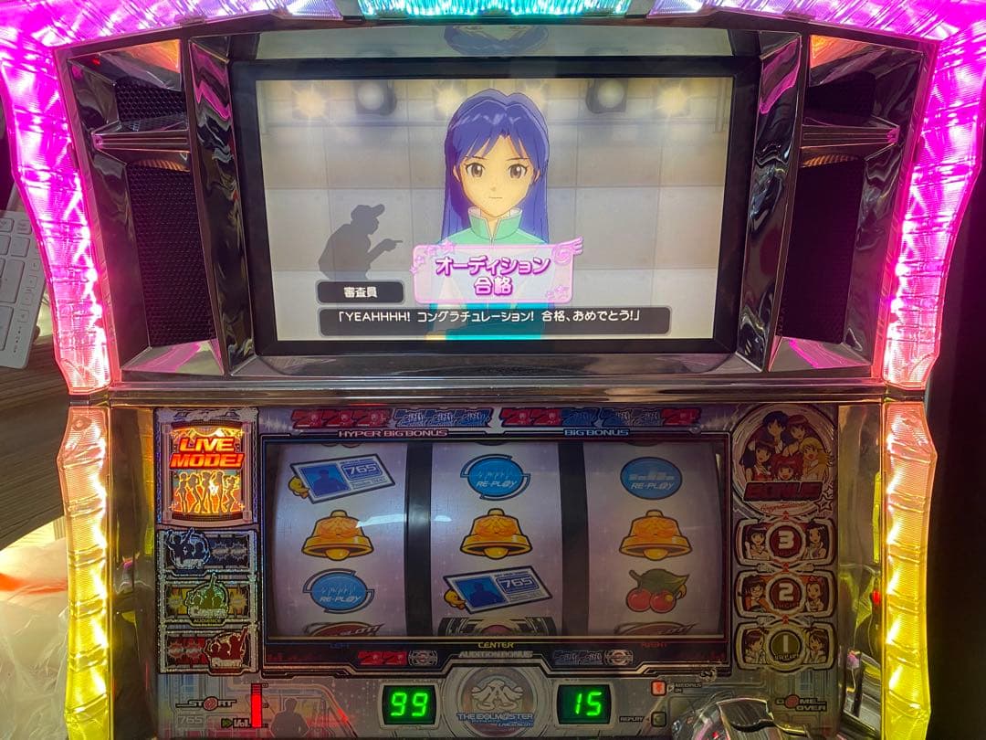 アイドルマスター　スロット　変圧器付き