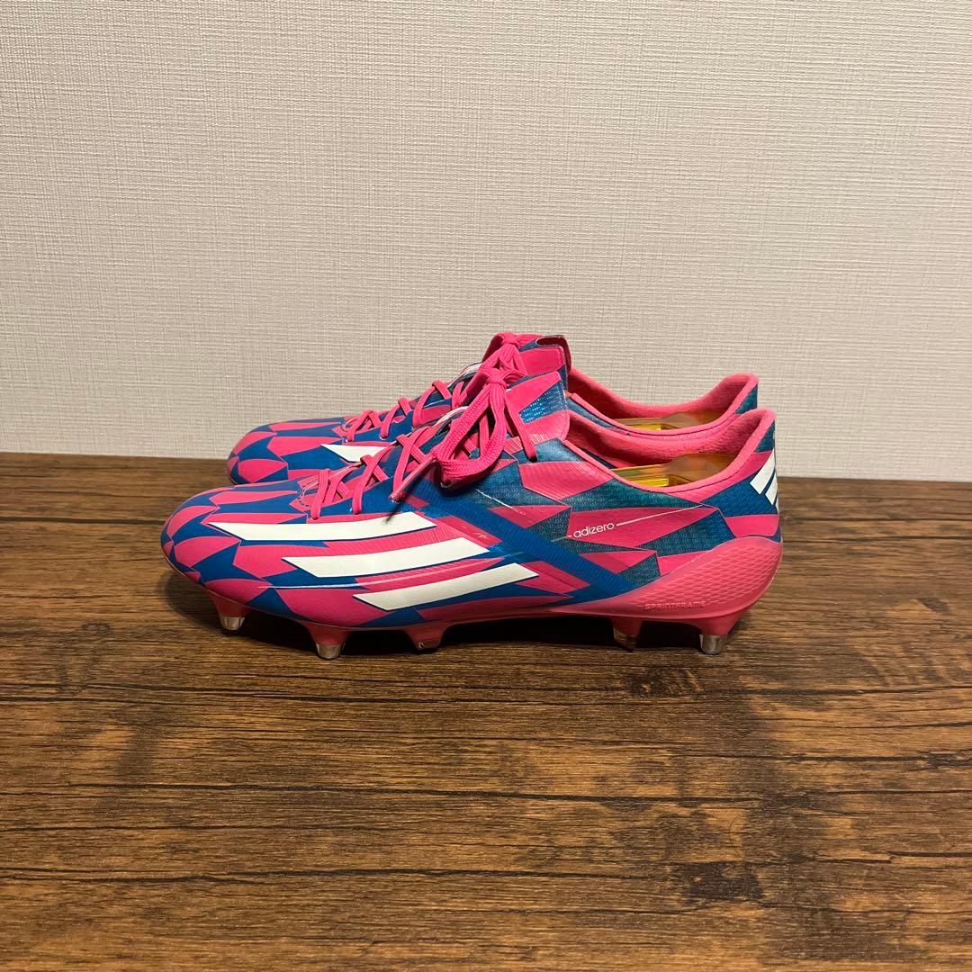 アディダス サッカースパイク アディゼロF50 SG 25.5cm - メルカリ