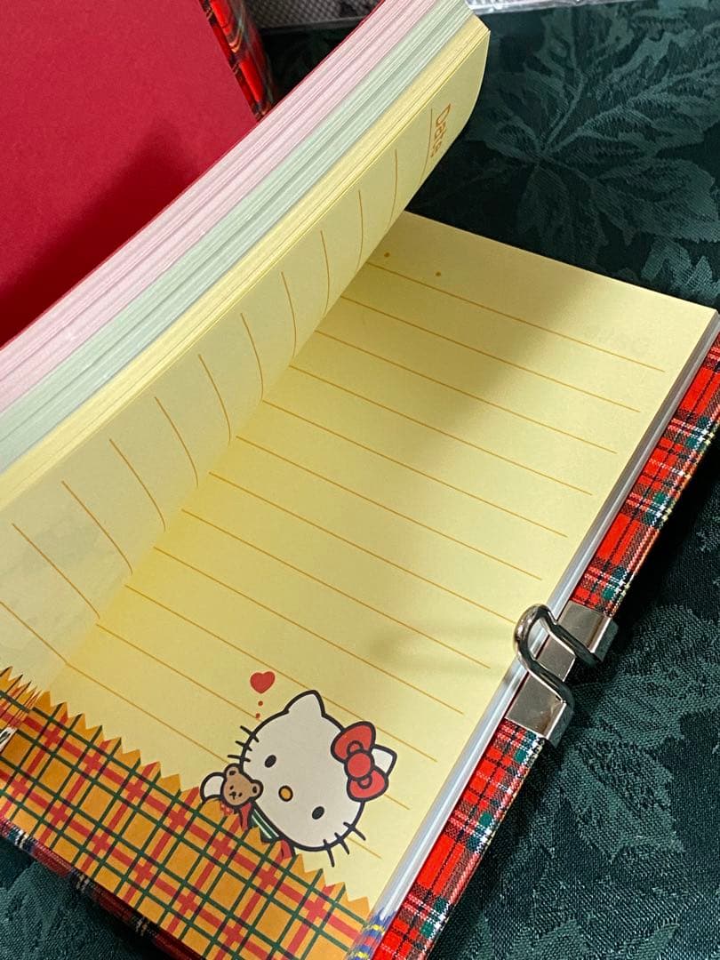 サンリオ　キティ　ダイアリー　日記帳　鍵付き　箱入り　平成　レトロ　希少　レア