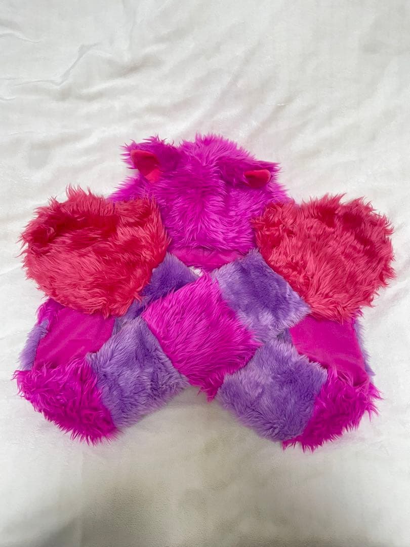 チェシャ猫 マフラーキャップ 最終値下げ チェシャ猫 マフラーキャップ ファンキャップ ディズニー チシャ猫