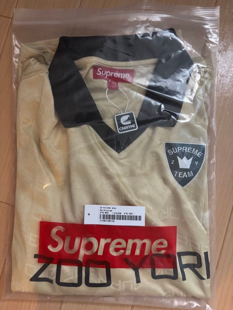 ウェア Supreme x Zoo York Soccer Jersey \"Gold\"