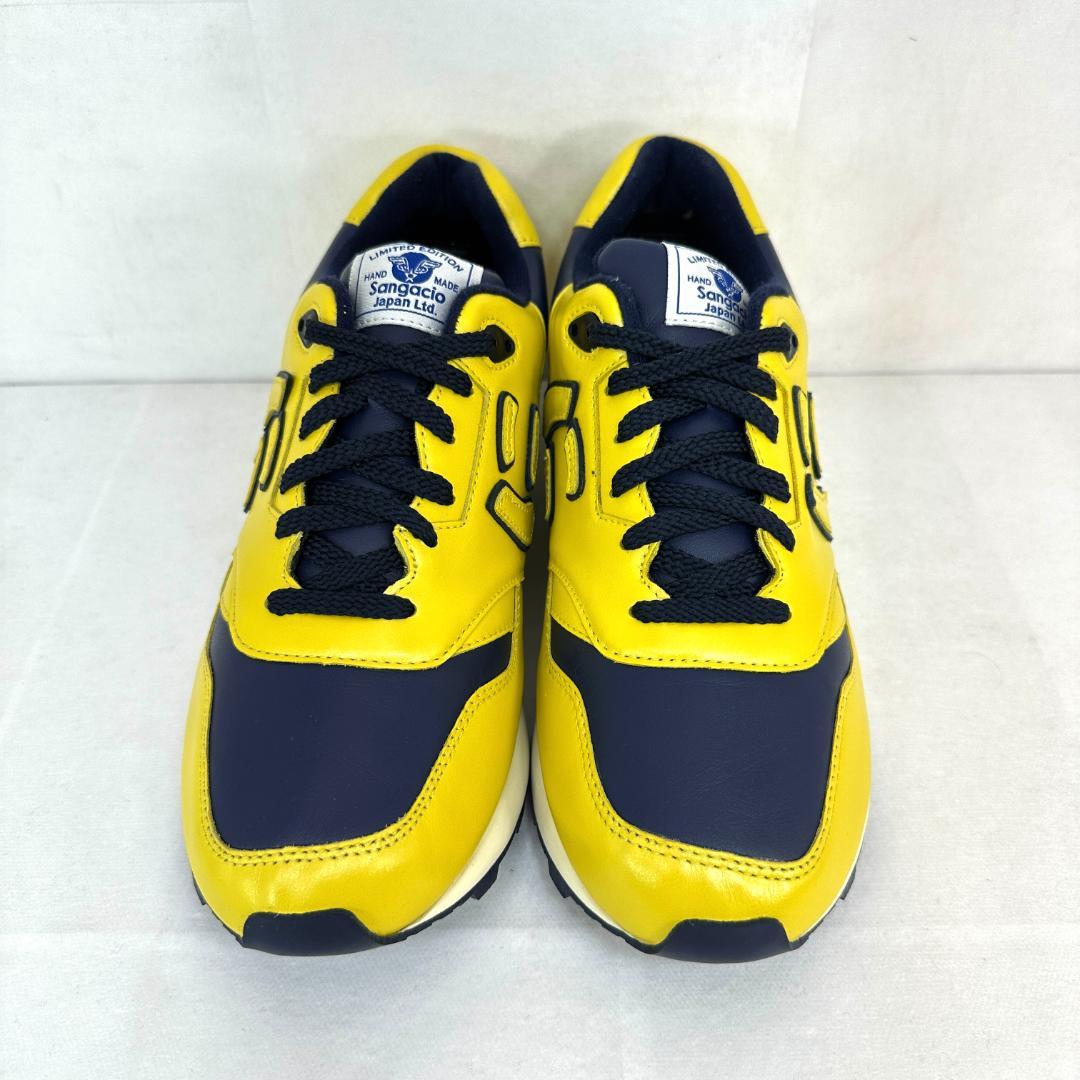 【美品】SANGACIO be YELLOW x NAVY 27.5cm