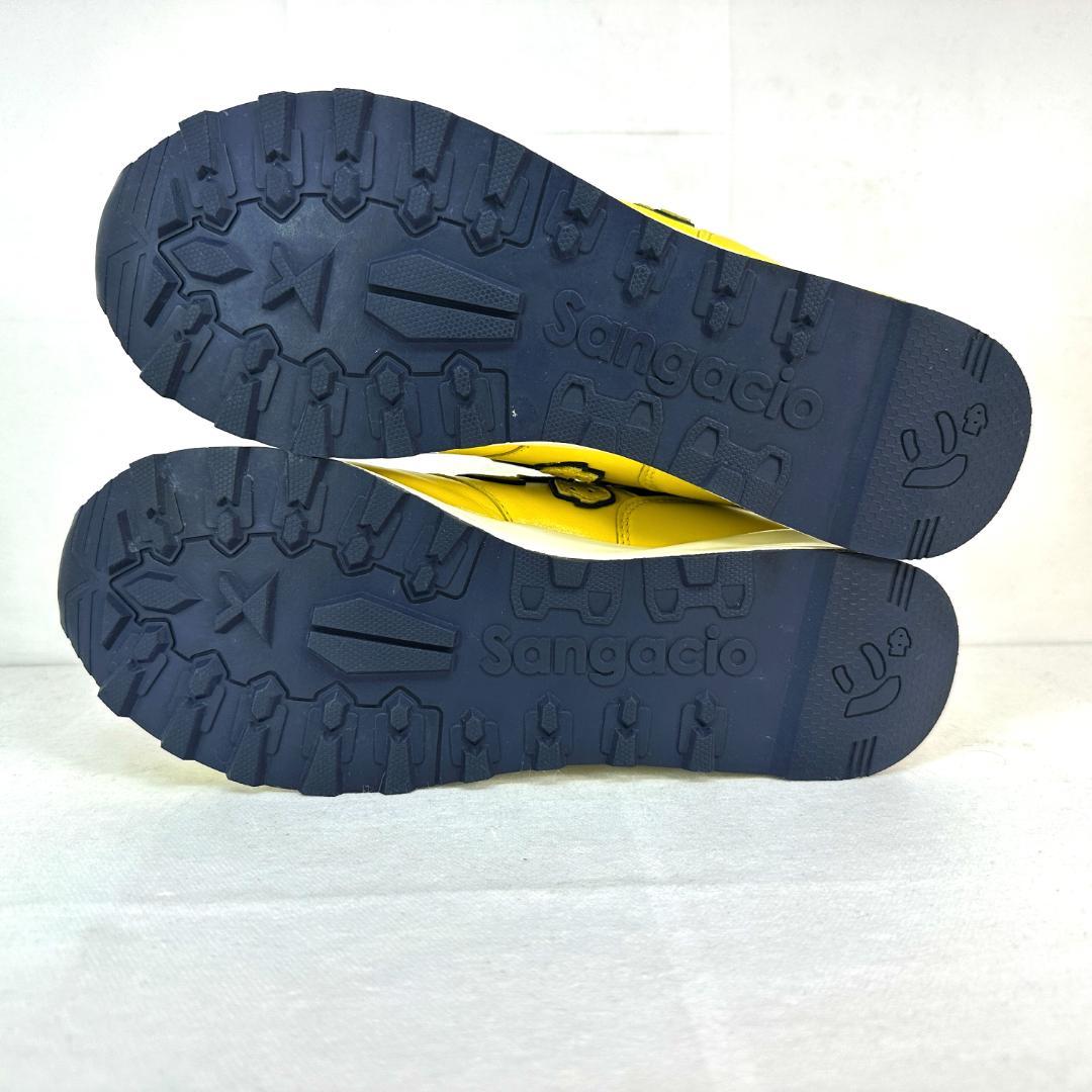 【美品】SANGACIO be YELLOW x NAVY 27.5cm