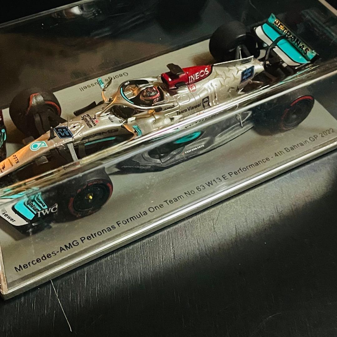 1/43 Spark メルセデスAMG W13 J.ラッセル バーレーンGP