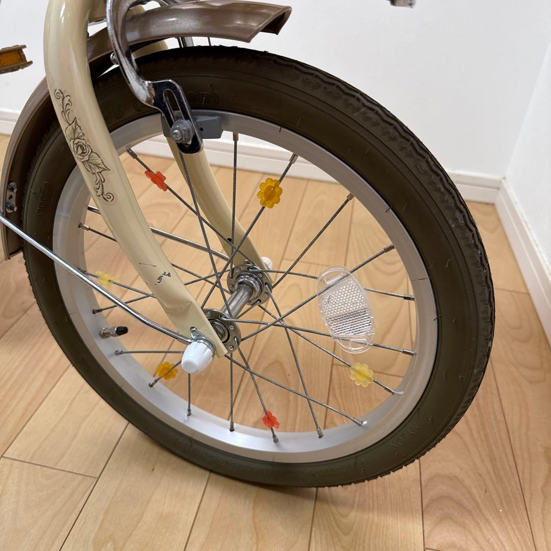 ラプンシェル様専用 自転車 プリンセス 美女と野獣 ベル 16インチ 補助