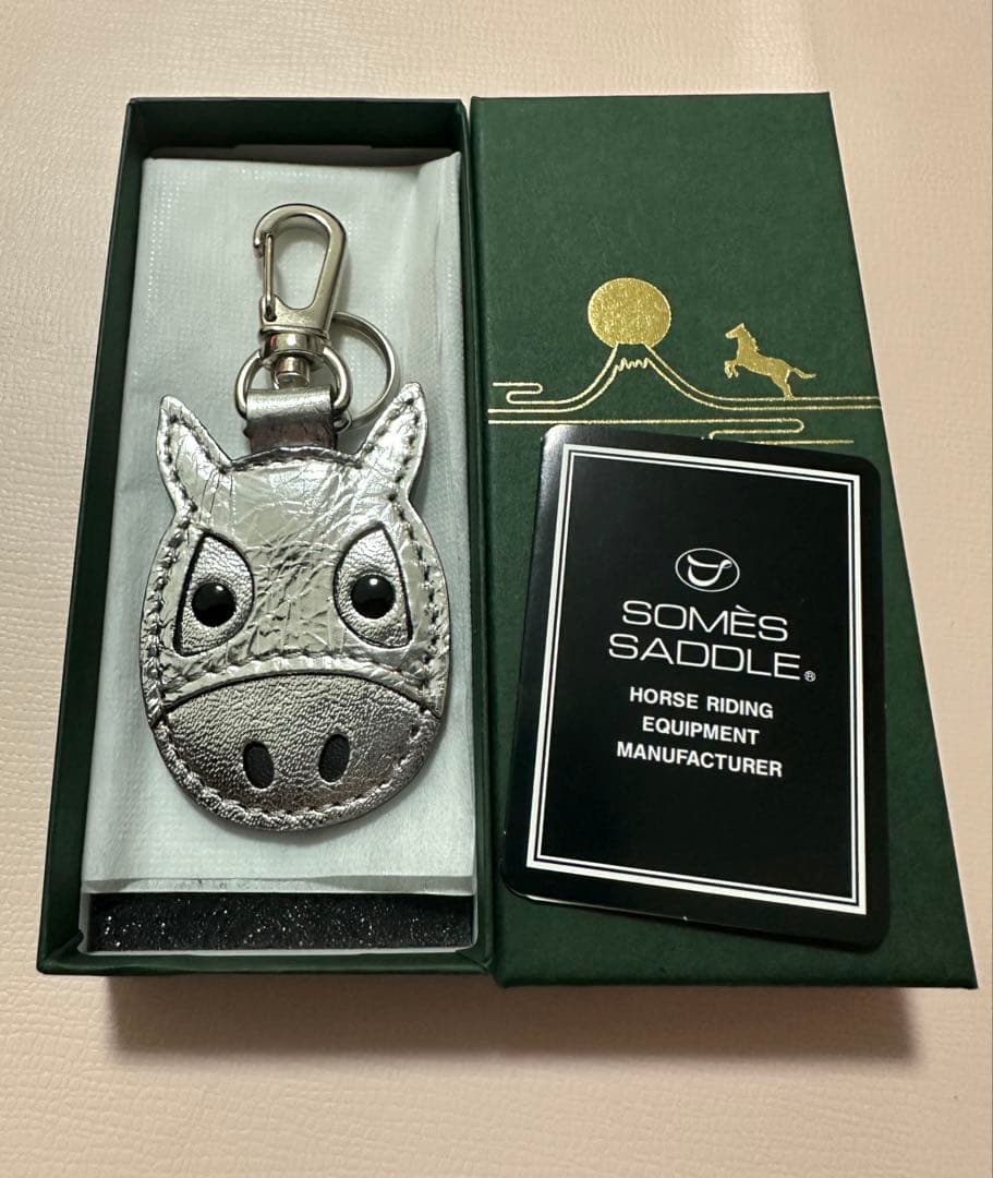 SOMES SADDLE ソメスサドル 馬メンコキーホルダー 限定 - メルカリ