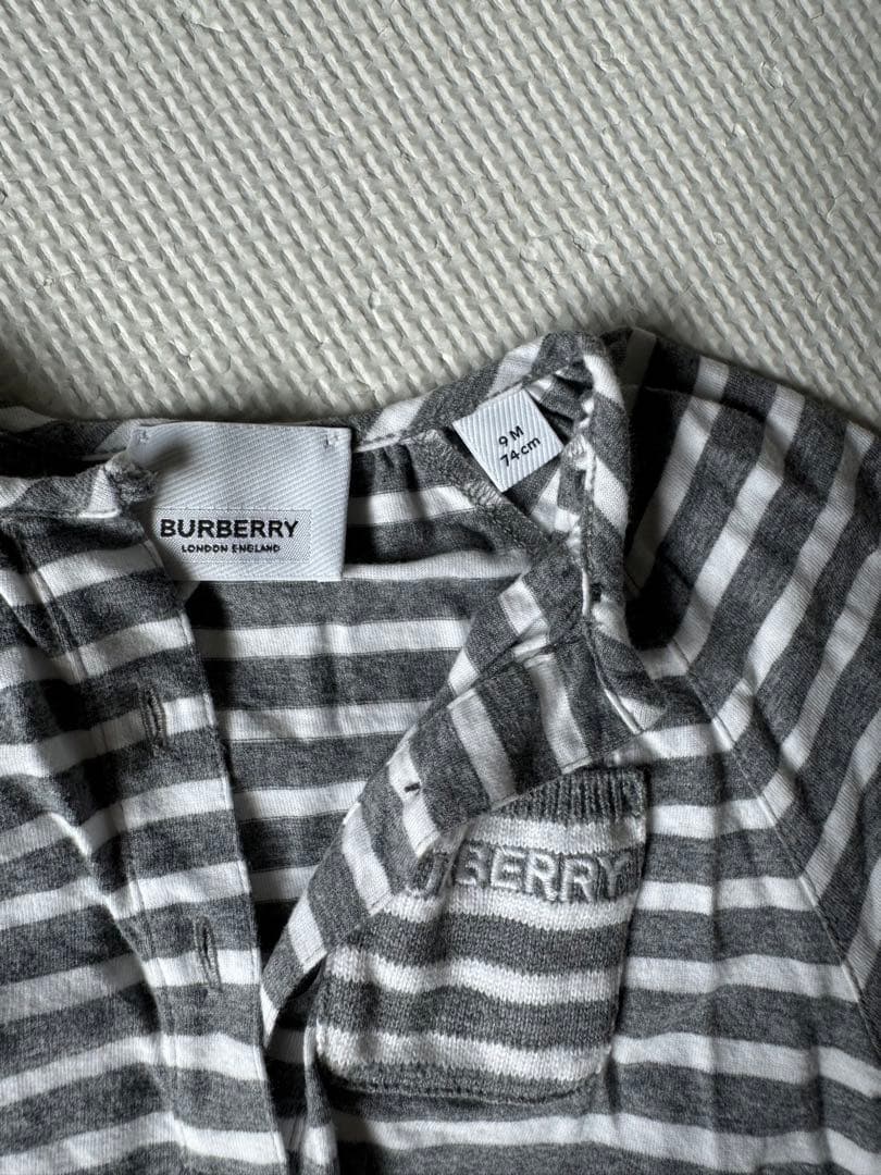 BURBERRY バーバリー ベビー ロンパース 9m 74cm