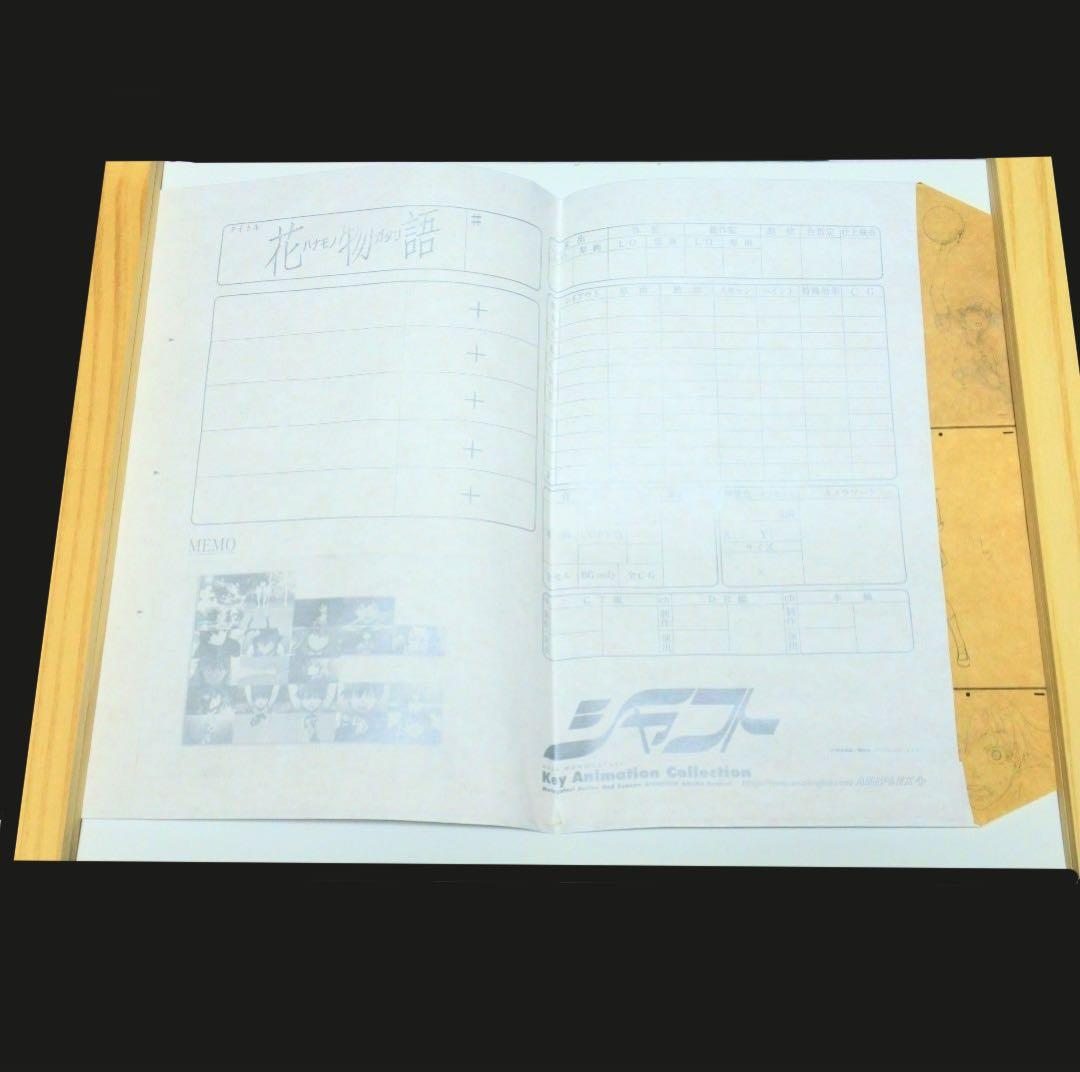 花物語 するがデビル 上下巻 アニプレックス 連動特典 BOX 原画 神原駿河