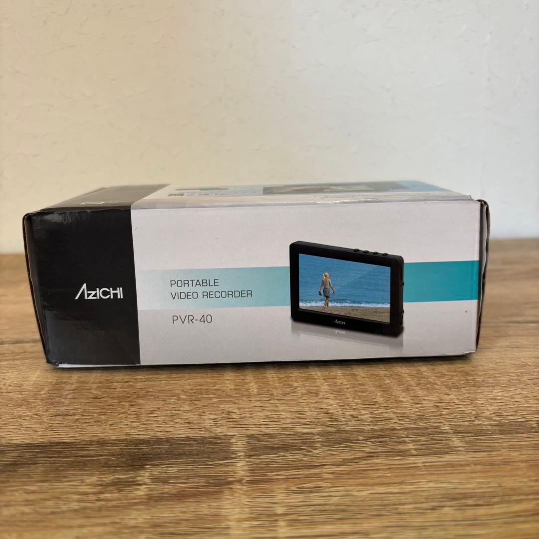 未使用】AZICHI(アズイチ) ポータブルビデオレコーダー PVR-40 - メルカリ