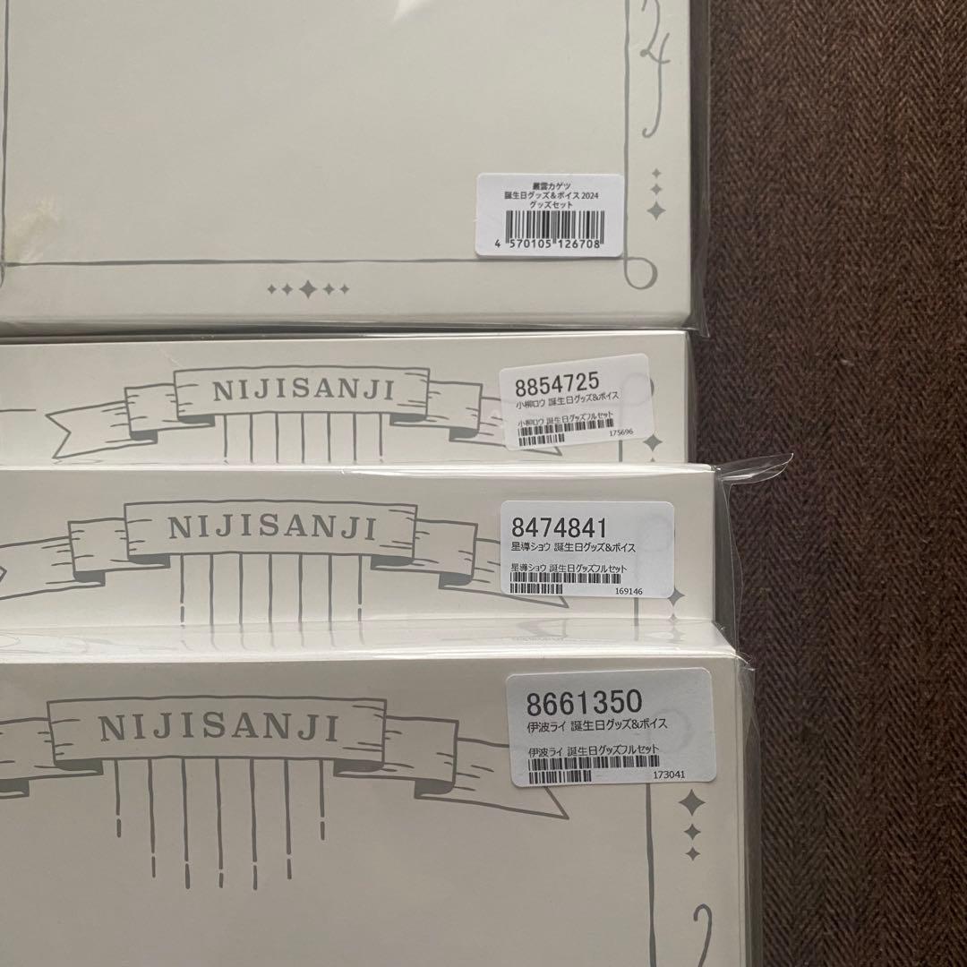 星導ショウ バースデーグッズ