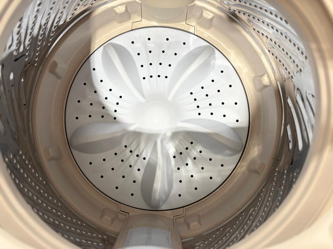 ほぼ未使用！ハイセンス全自動洗濯機 5.5kg HW-K55E 2025年製