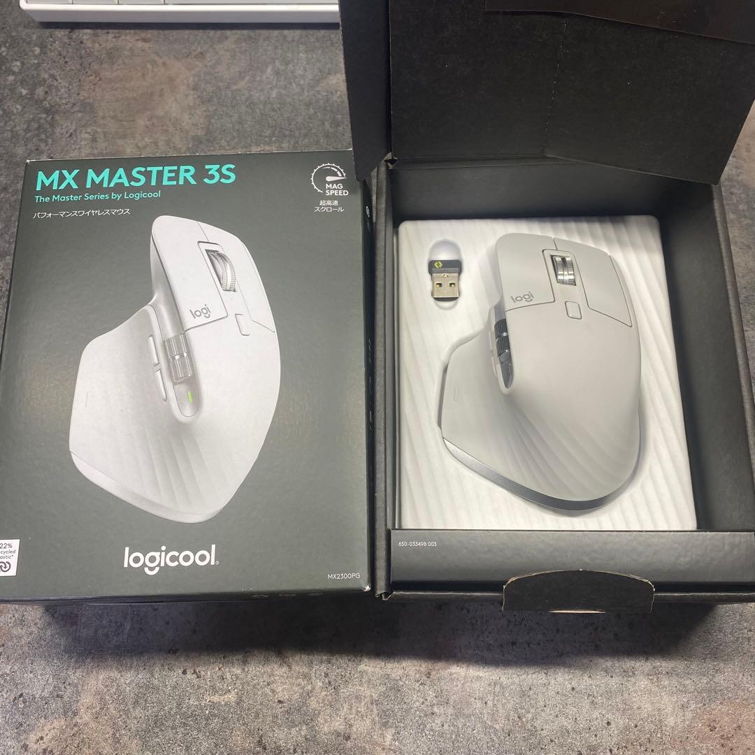 Logicool MX MASTER 3S ワイヤレスマウス ホワイト 美品 Amazon.co.jp: ロジクール MX MASTER3s アドバンスド ワイヤレス