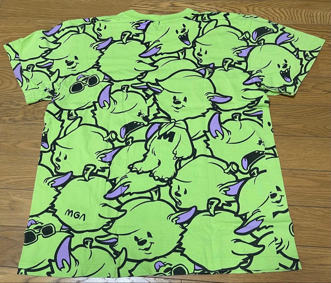 Mrs. GREEN APPLE メメルTシャツ ライムグリーン東と名と阪ミセス