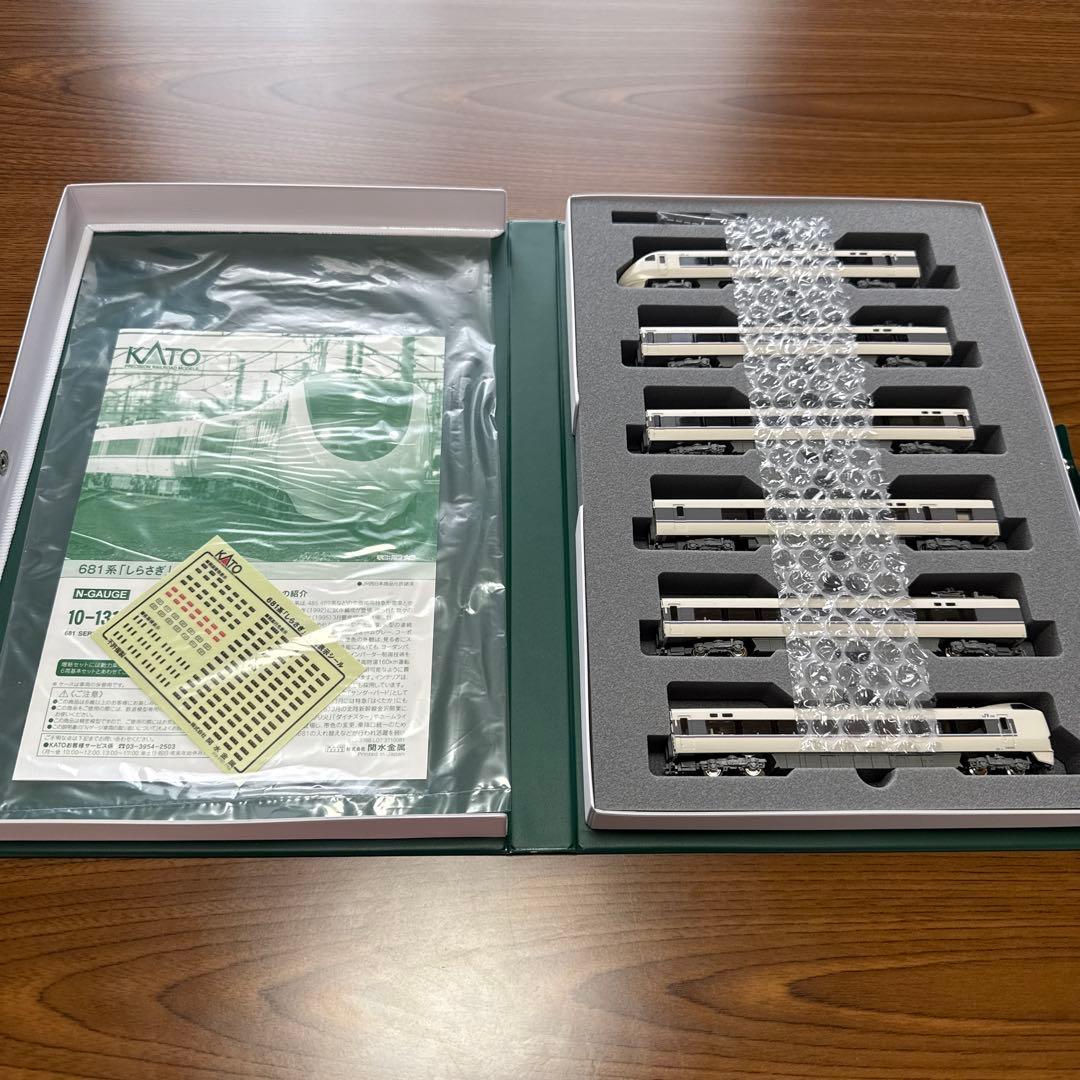 【未使用】KATO 10-1313 681系 \"しらさぎ\" 6両基本セット