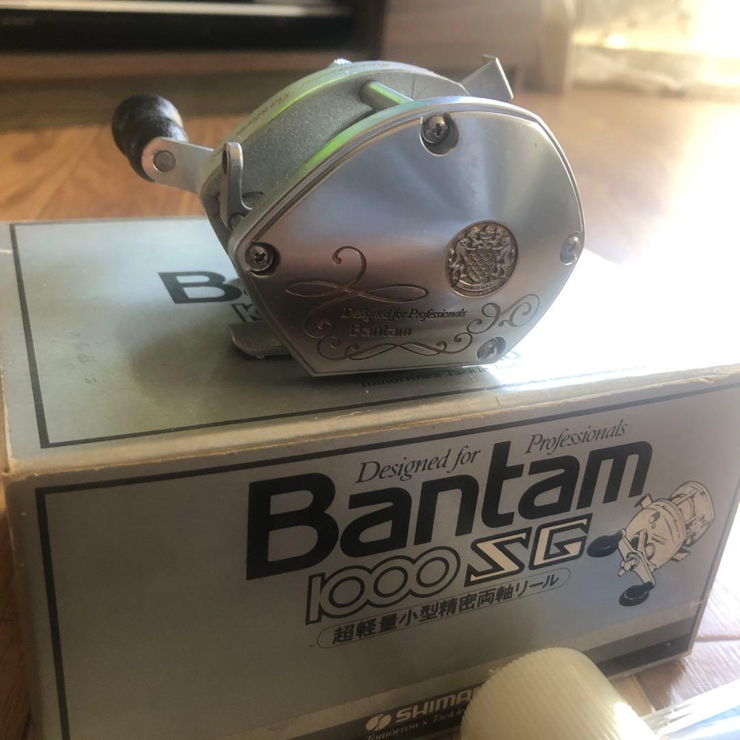 シマノ バンタム 1000 SG ベイトリール ドラグクリック音付 - メルカリ