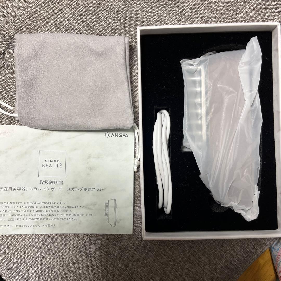 【値下げしました】ANGFA スカルプD ボーテ スカルプ電気ブラシ 13377-670-