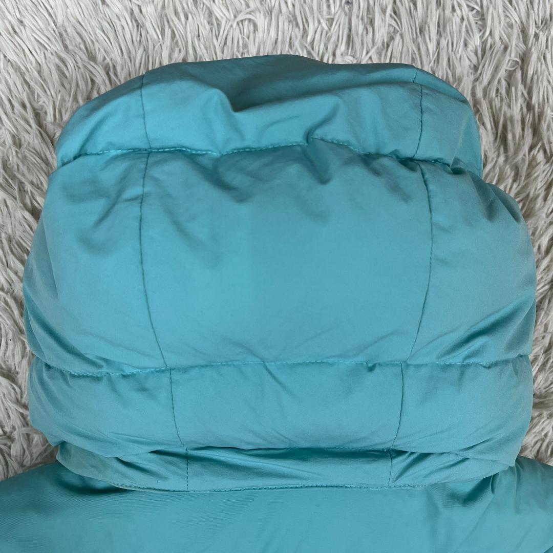 《良品》ザノースフェイス ロングダウン レディース ターコイズ 90（M）