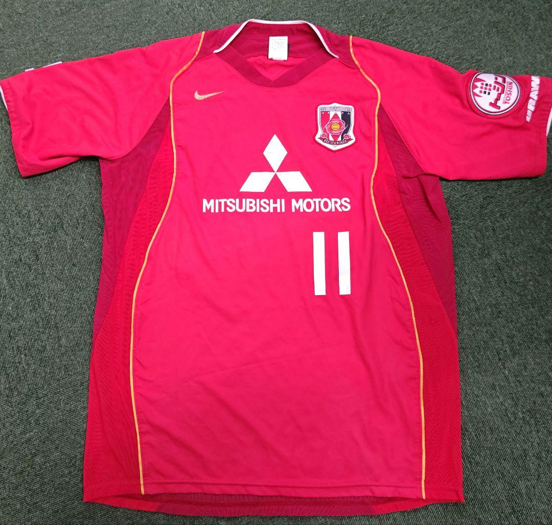 浦和レッズ　田中達也　レプリカユニフォーム　＃11 NIKE 浦和レッズ 08 ユニフォーム ホーム半袖 #11 田中達也 274623 611