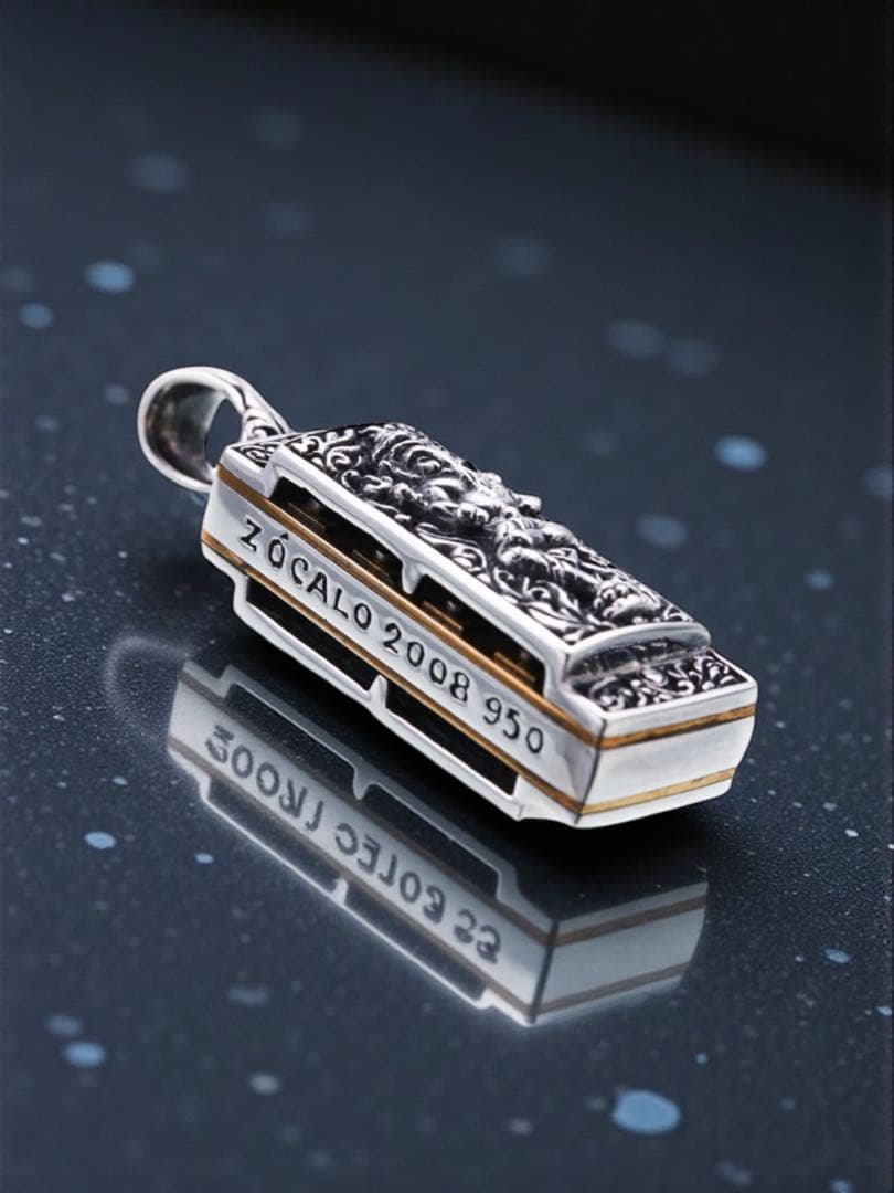 ZOCALO ハーモニカ・ペンダントトップ（ドージェ＆ガネーシャ） トップ