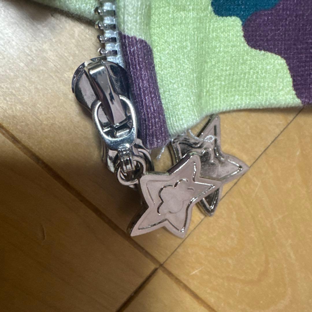 starteamパーカー 迷彩 フルジップ ダブルジップ s - メルカリ