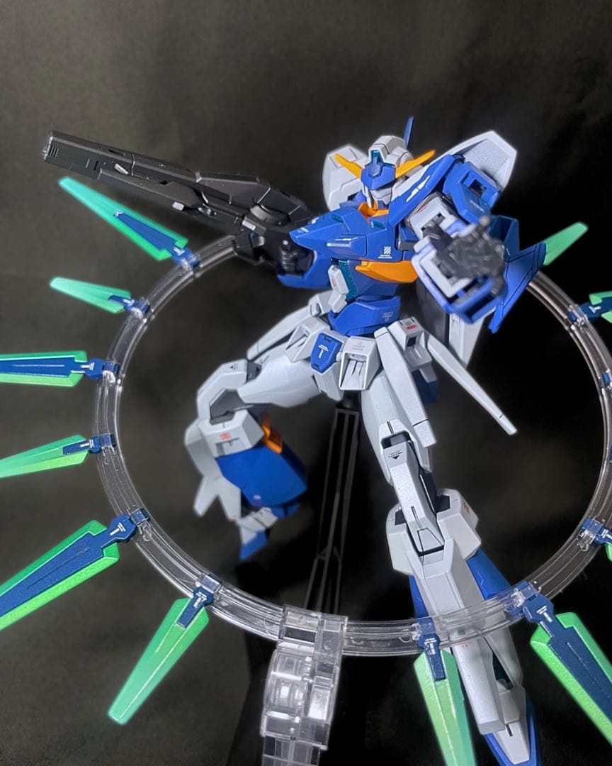 キ*キ様 ガンプラ 完成品 HG ガンダム AGE-FX 全塗装